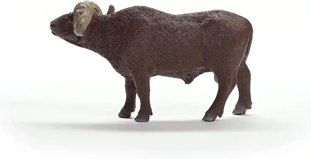 Figura Coleccionable Animales Búfalo Pintada A Mano Schleich