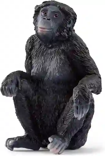 Figura Coleccionable Chimpancé Hembra Pintada A Mano Schleich