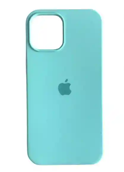 Silicone Case Iphone 13 Pro Max Verde Menta