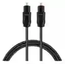 Cable Stereo Fibra Optica De 3 Metros