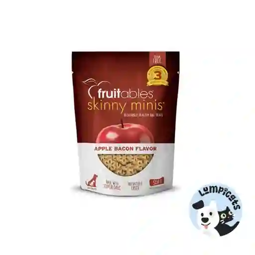 Fruitables Dog Snack Skinni Minis Manzana Y Tocino 141 Gr