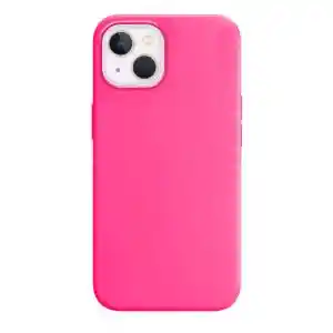 Silicone Case Iphone 13 Fuscia