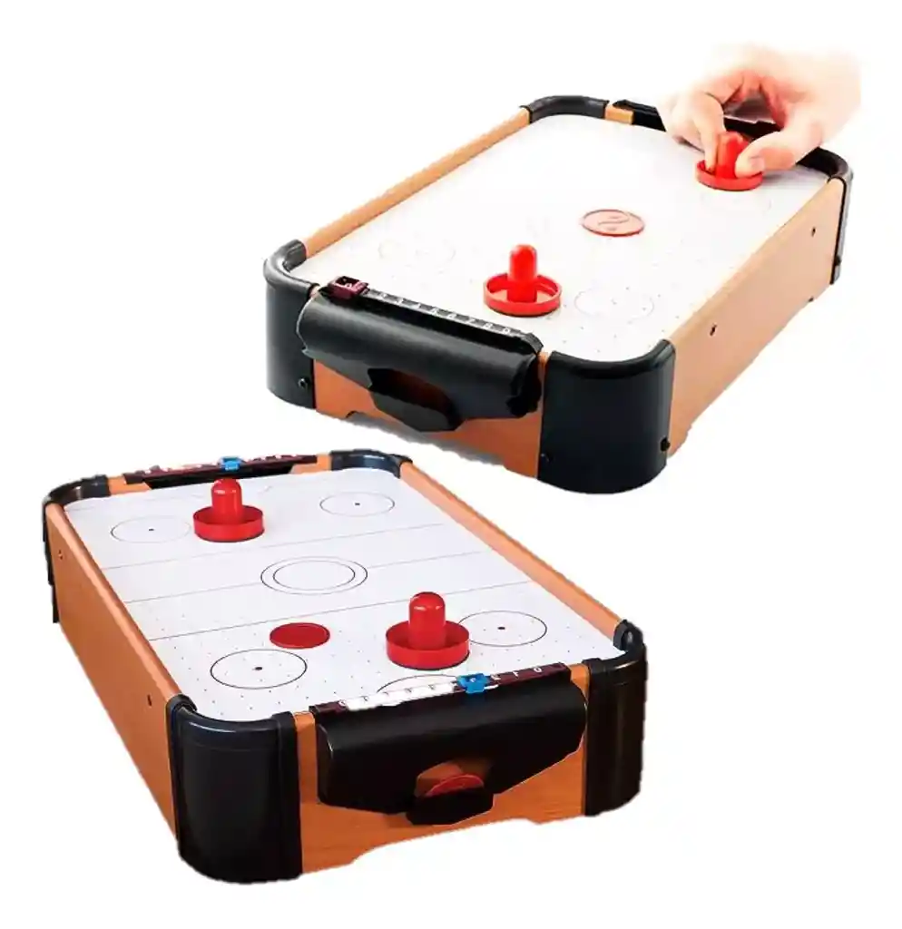 Juego De Mesa Air Hockey Portátil Para Niños Adultos