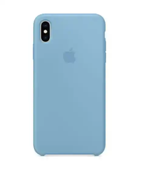 Silicone Case Iphone Xr Azul Cielo