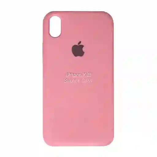 Silicone Case Iphone Xr Rosado