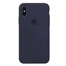 Silicone Case Iphone Xr Azul Oscuro