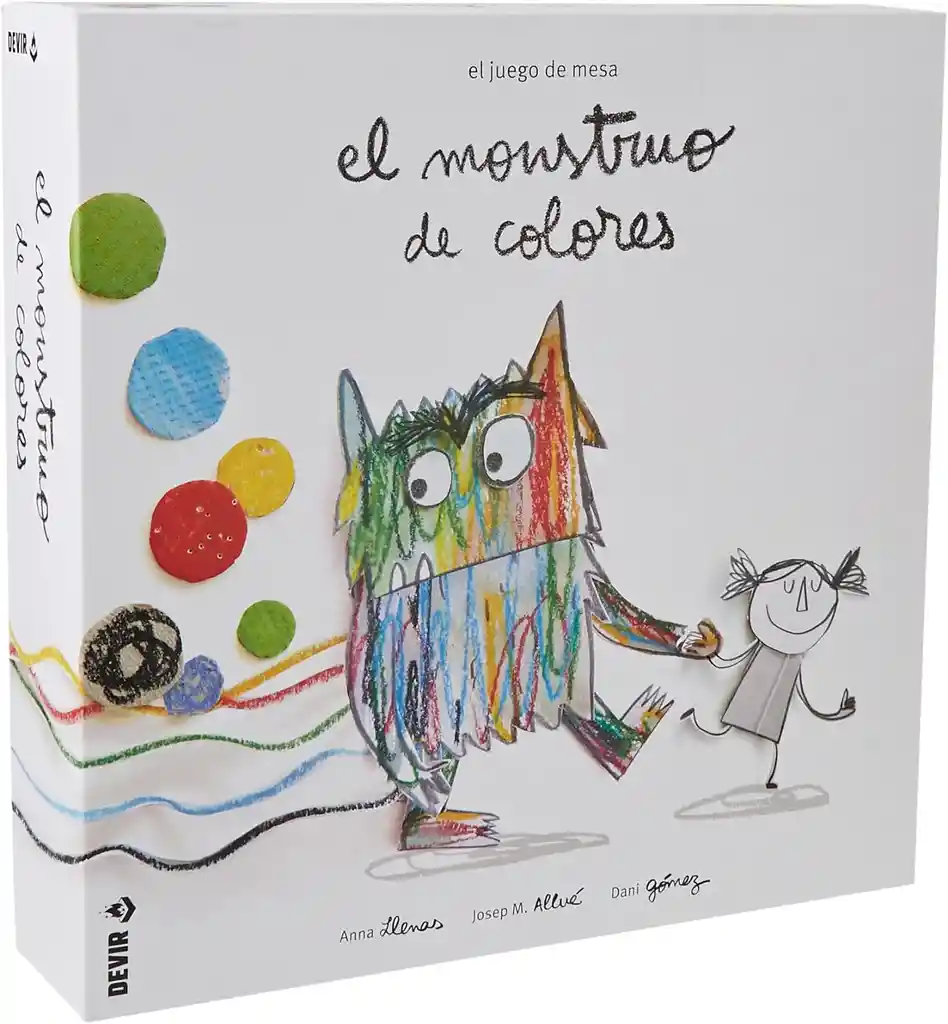 Juego De Mesa El Monstruo De Colores Para Niños Y Familia