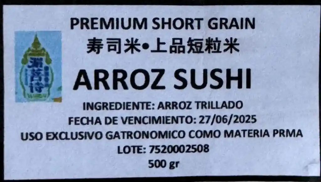 Arroz Para Sushi