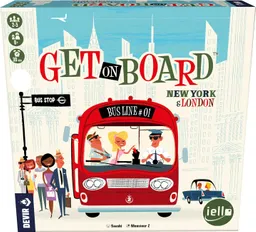 Juego De Mesa Get On Board Nueva York Y Londres Para Adultos