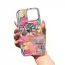 Forro Para Iphone 12 Pro Transparente Flores