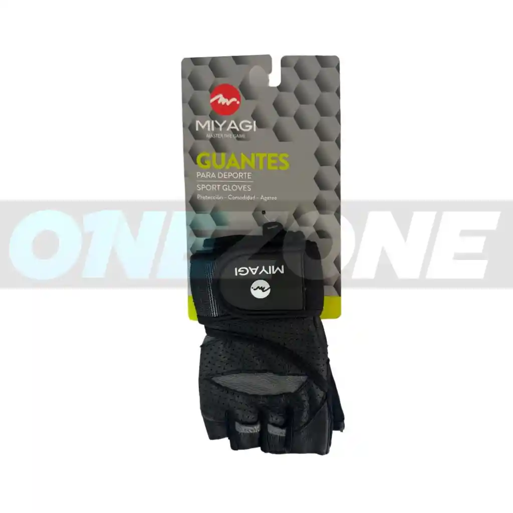 Guantes Training Miyagi Deportivo - M168836/ Gris-talla: M