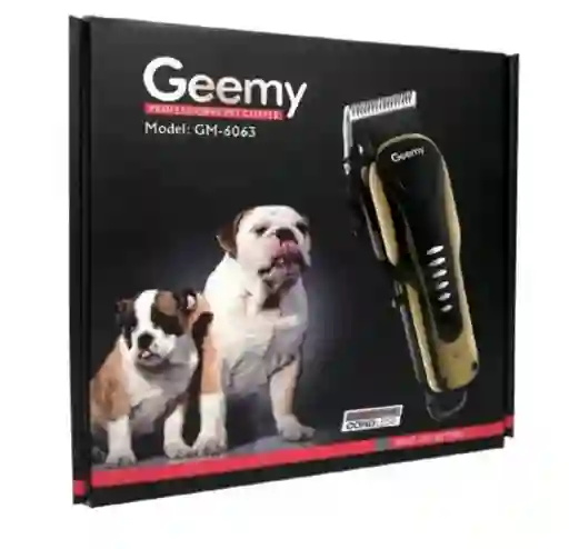 Set Maquina Peluquera Canina Y Felina Gm -6063 Profesional