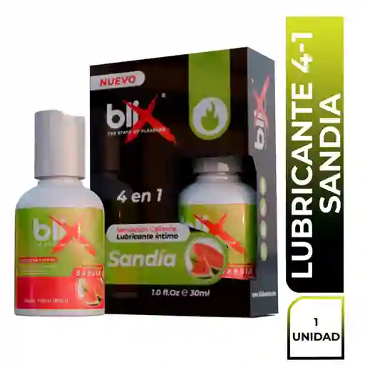 Lubricante Íntimo Sandía Sensación Caliente