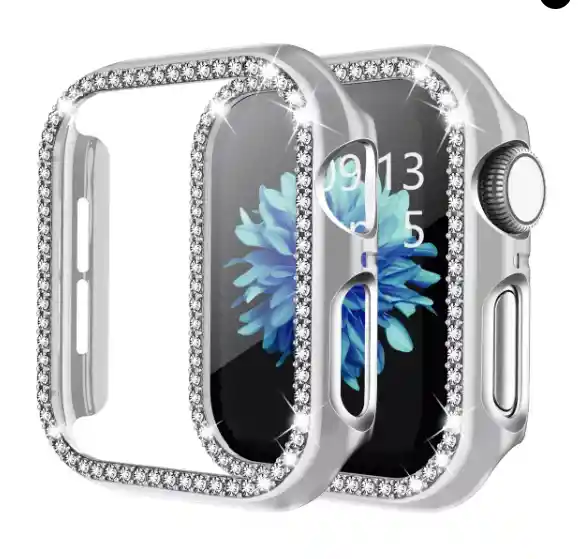 Protector Murano Apple Watch 42mm Plateado