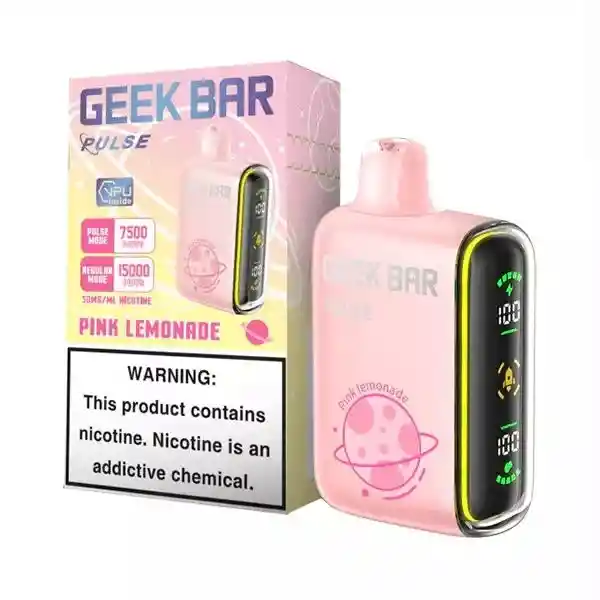 Geek Bar Pulse Pink Lemonade 15.000 Puff – Desechables