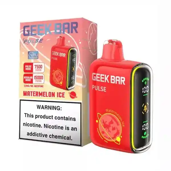 Geek Bar Pulse Watermelon Ice 15.000 Puff – Desechables