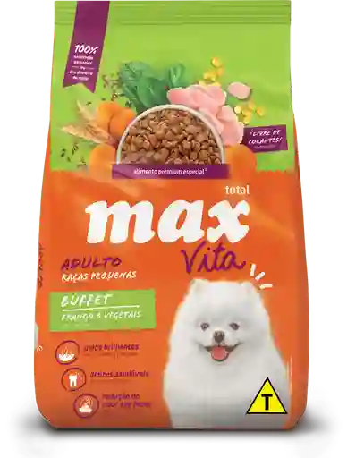 Max Para Perro Raza Pequeña 3 Kg Pollo Y Vegetales Max Vita Perro