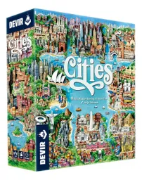 Juego De Mesa Cities Construcción Y Estrategia Para Adultos