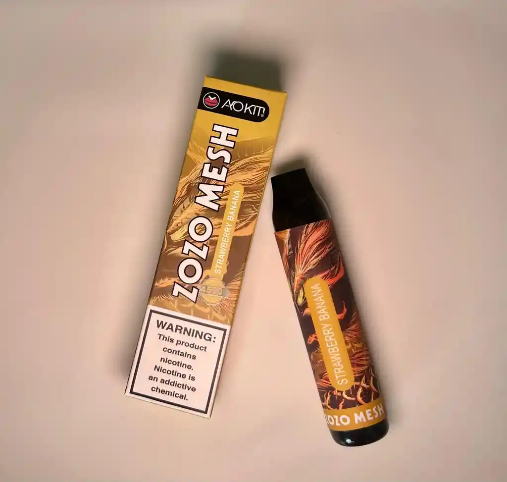Vape Fresa Banano 4,500 Puffs