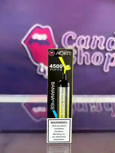 Vape Banana Mentolado 4,500 Puffs
