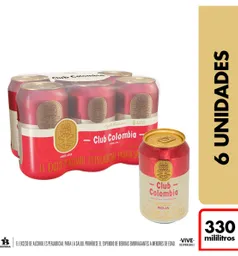 Club Colombia Cerveza Roja 330 Ml X 6