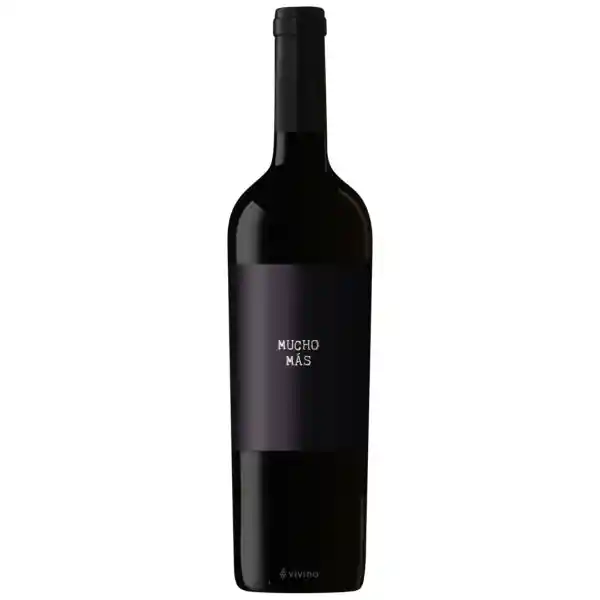 Vino Tinto Mucho Mas Black Red Blend 750