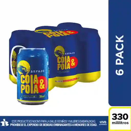 Cola Pola Refajo Original En Lata