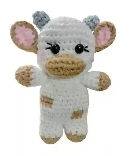 Vaca Muñeco Amigurumi Llavero Amigurumi Vaca