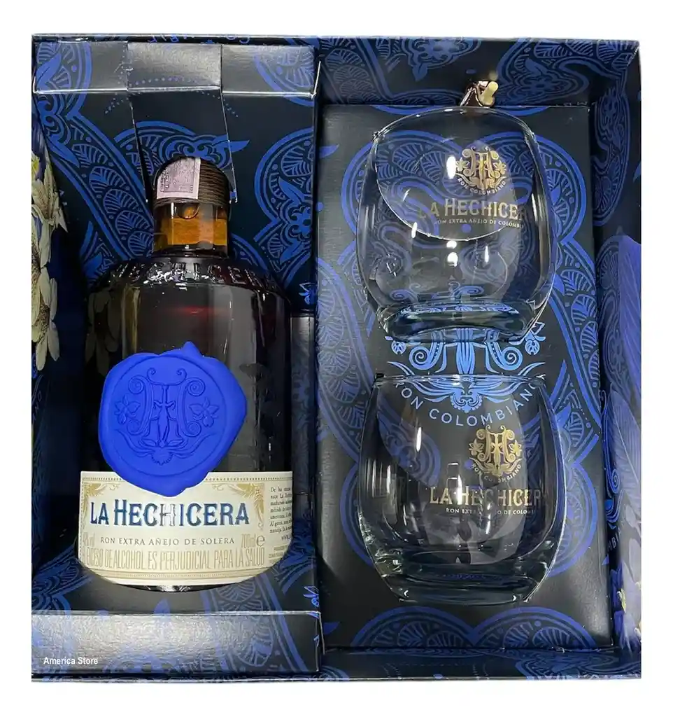 Estuche Ron La Hechicera 700ml