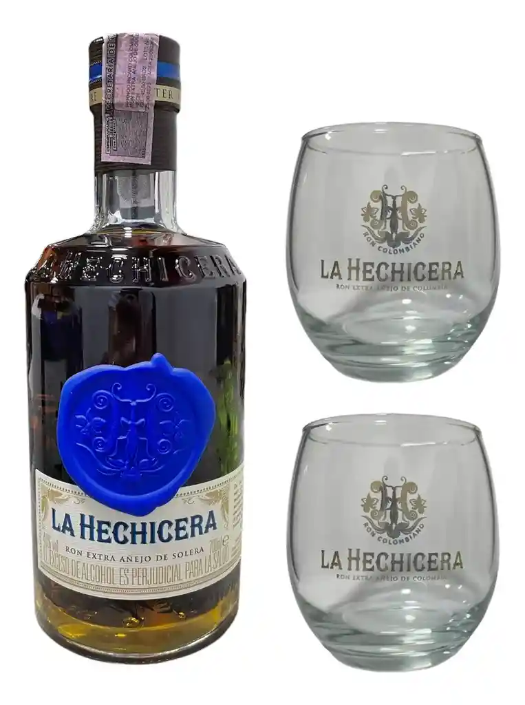 Estuche Ron La Hechicera 700ml