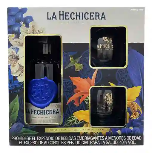 Estuche Ron La Hechicera 700ml