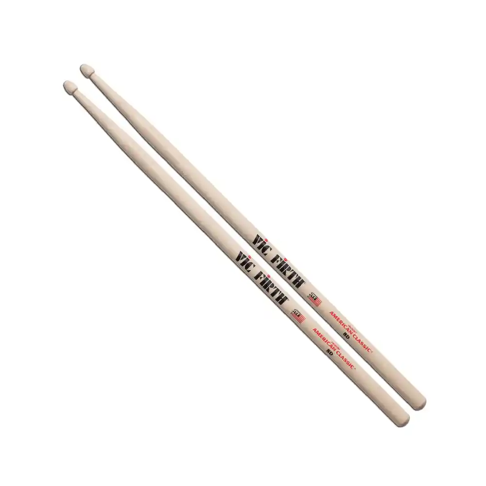 Baquetas Punta Madera Vic Firth 8d