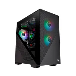 Caja M-atx Thermaltake Divider 170 Tg Argb (negro)