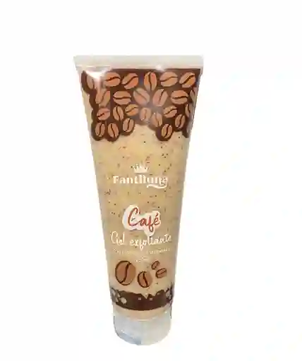 Gel Exfoliante Fantiluna Café Con Aloe Vera Y Vitamina E 250 Ml