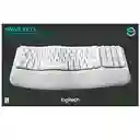 Teclado Inalámbrico Ergonómico Logitech Wave Keys Blanco (español)