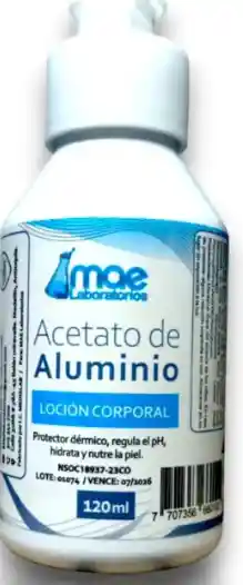 Acetato De Aluminio 120ml Mae Laboratorios