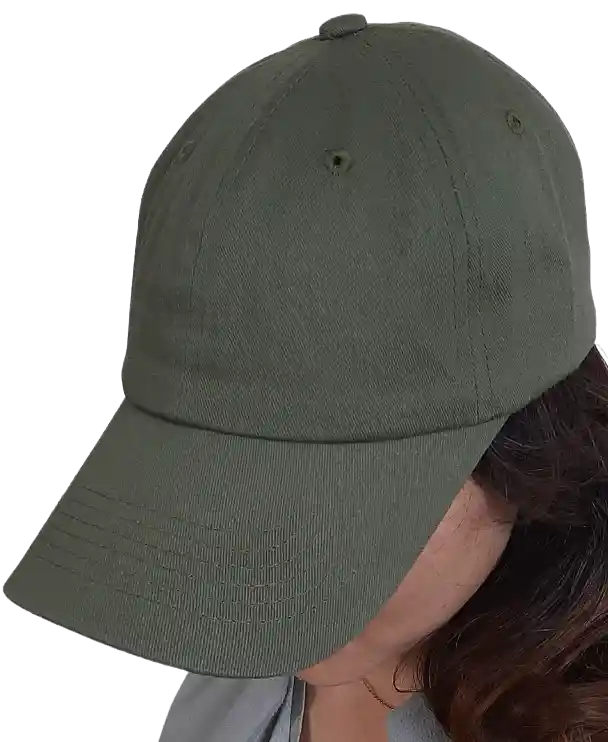 Gorras En Drill Sencilla X 3 Colores (negra, Verde Militar, Azul Claro)