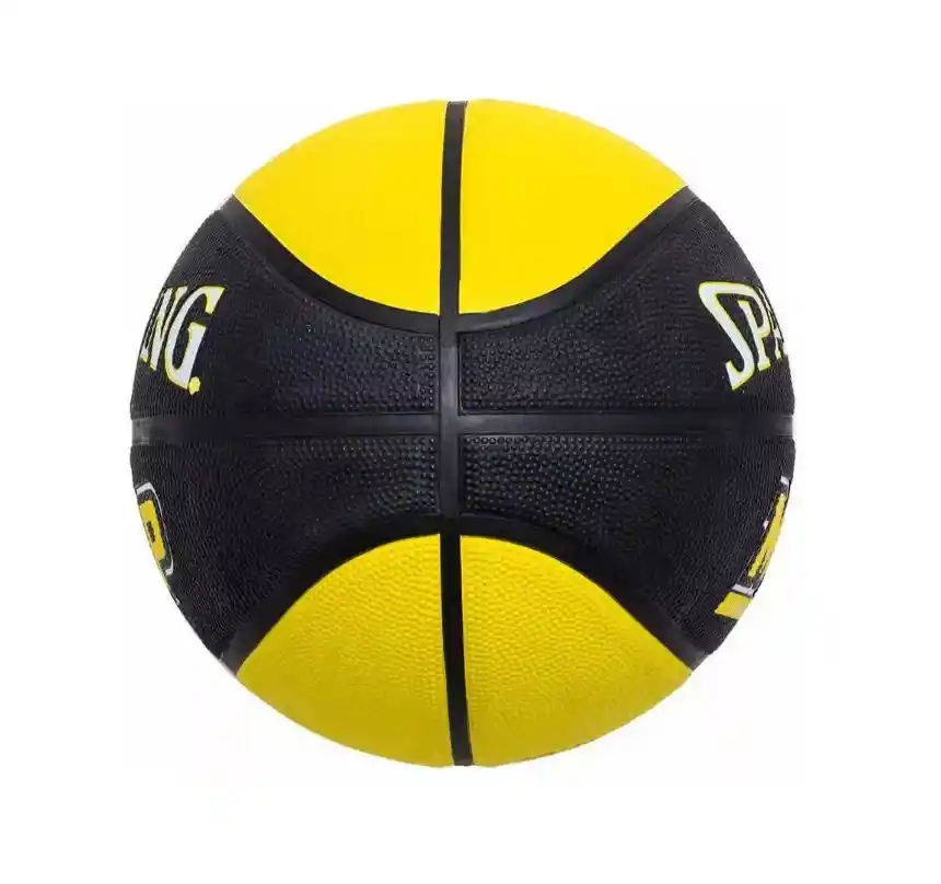 Balón Basketball Nba Spalding Baloncesto Mvp #7 Caucho - Amarillo