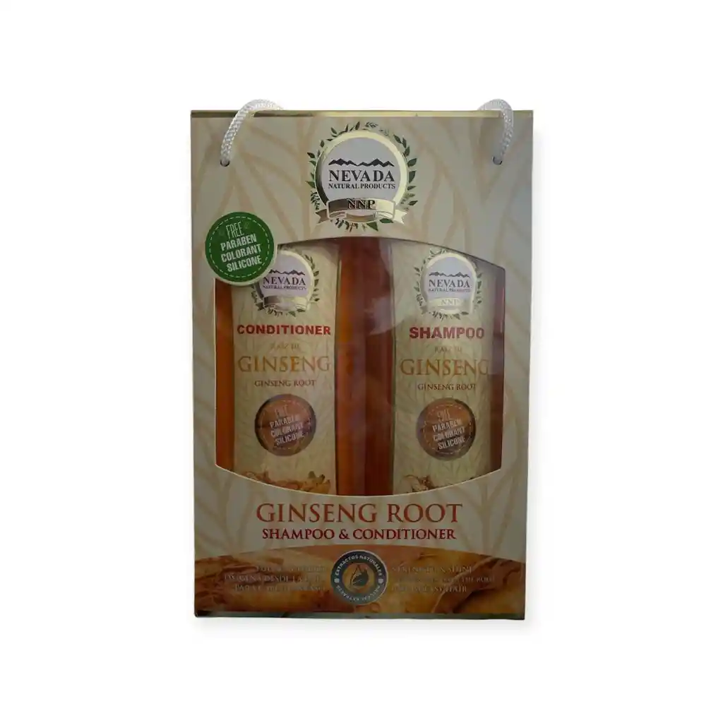 Kit Ginseng Shampoo + Acondicionador Nevada X 420ml
