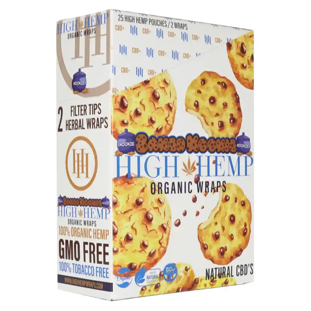 High Hemp Wrap Baked Cookies