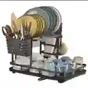 Escurridor Vajilla Mj-2042 Organizador Loza Mesón Cocina