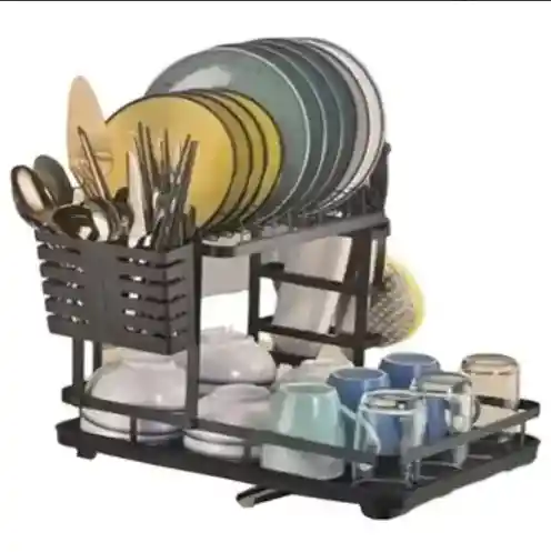 Escurridor Vajilla Mj-2042 Organizador Loza Mesón Cocina