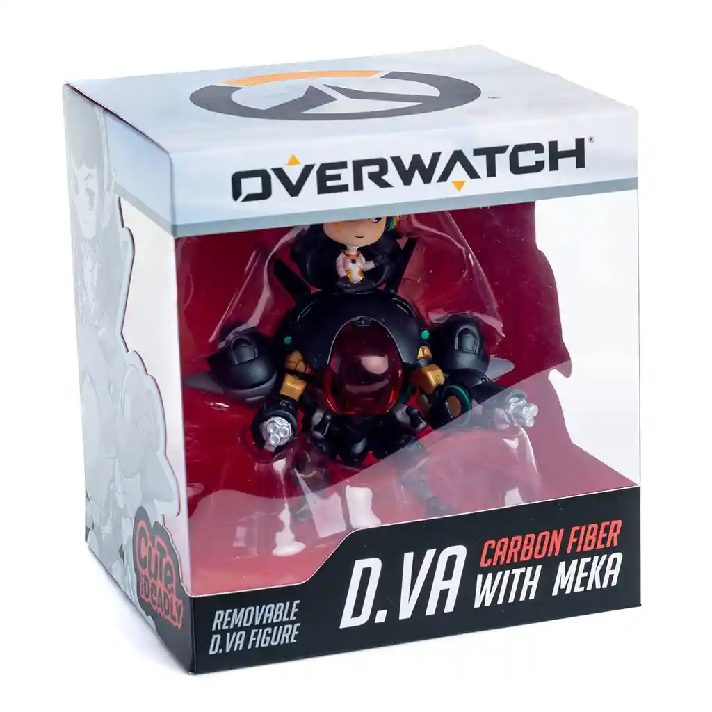 Figura Coleccionable D.va Carbon Fiber - Overwatch Original Carbon Fiber Meka