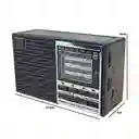 Radio Recargable Abuelo Am Fm / Sw / Multibandas / Usb / Bluetooth / Mp3 / Panel Solar / Linterna Led Fox Tech Fx-150bt