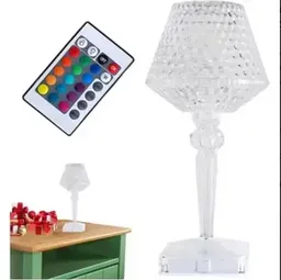 Lampara Escritorio Rgb Control Carga Tipo C Cambio Luz Toush
