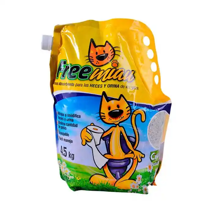 Arena Free Miau X 4.5 Kg	