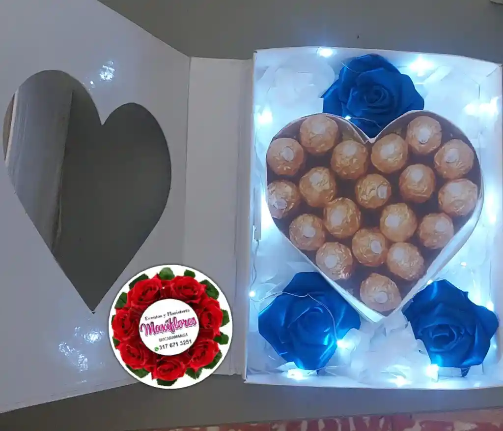 Caja Con Bombones De Chcolates