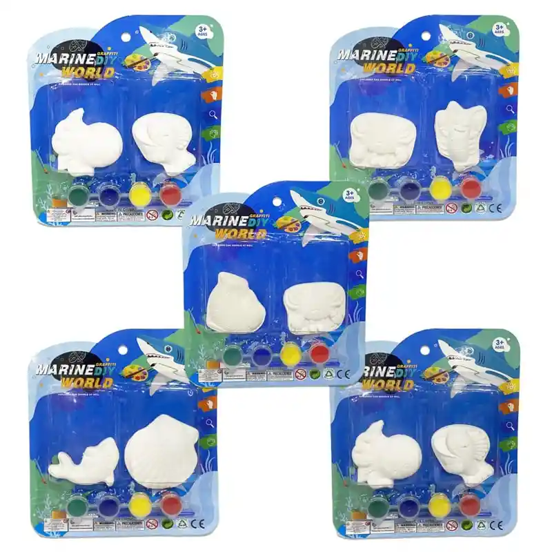 Set De Porcelana Infantil Para Pintar 20x17cm