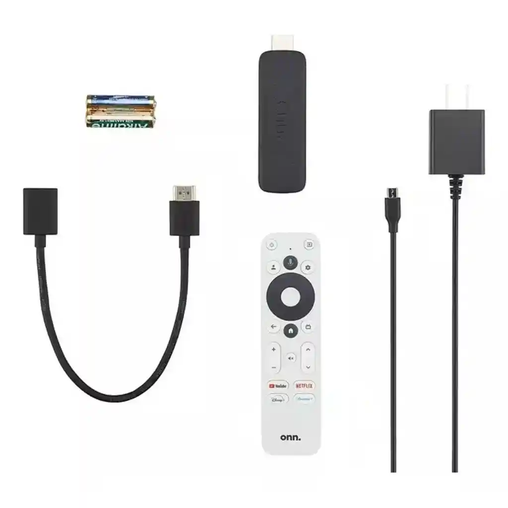 Watch Onn Full Hd Streaming Device Con Google Tv Control Remoto De Voz