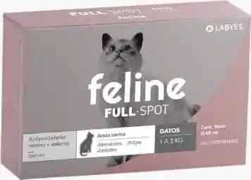 Feline Full Spot Antiparasitario Interno Y Externo Gatos De 0.5 A 2 Kg